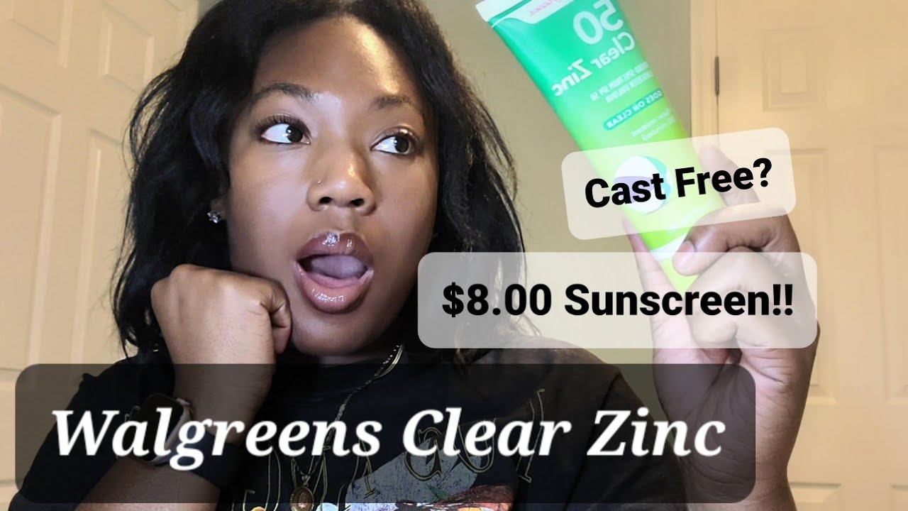 Walgreens "Clear Zinc 50!" Better than Higher End Competitors?!! YouTube