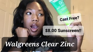 Walgreens "Clear Zinc 50!" Better than Higher End Competitors?!!