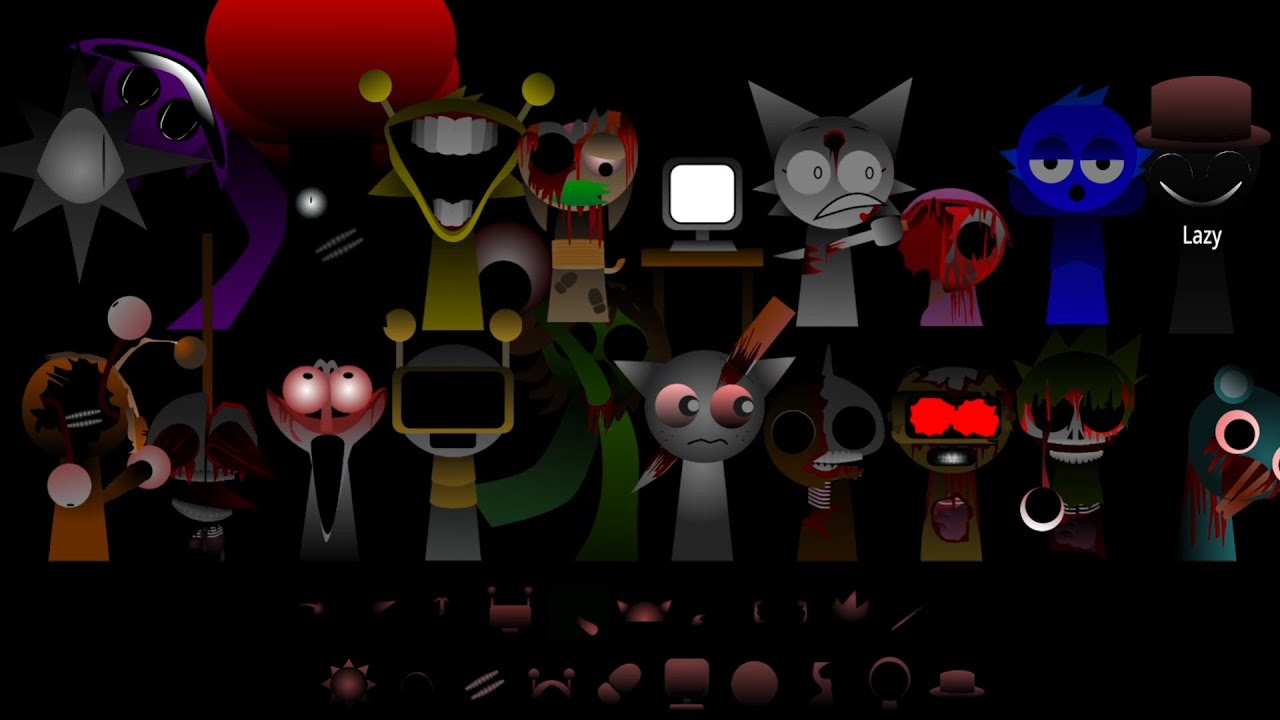 Incredibox Sprunki Phase 4 But ALL Characters Sings Together (New Mod)
