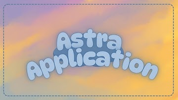 Astra SMP S7 Wave 2 Application