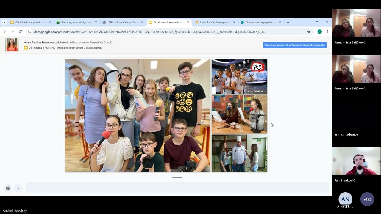Od klikania k mysleniu – mediálna gramotnosť v školskej praxi