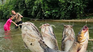 Traditional fishing techniques:A single mother uses various fishing skills to build a thriving farm.
