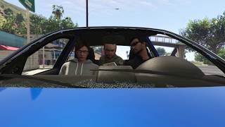 Grand Theft Auto Online - Cutscenes - Scoping Out the Fleeca Bank