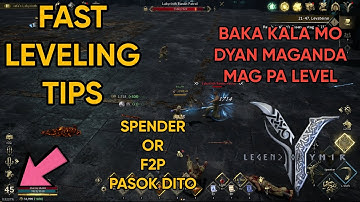 Legend of YMIR: Fast LEVELING SPOT Guide!