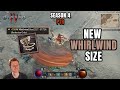 NEW WHIRLWIND SIZE IS INSANE! NEW Speed Barb Build - Diablo 4 PTR