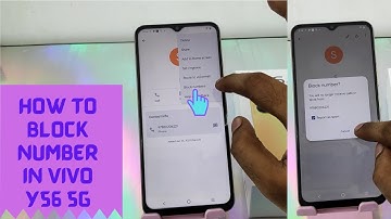 How to Block Number in VIVO Y56 5G| Vivo Y56 5G blacklist setting|  Y56 Number Block Unblock Setting