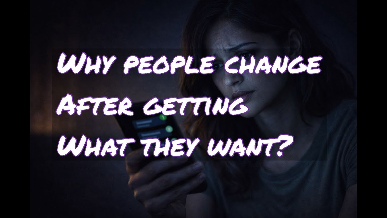 Why People Change after getting What they Want?