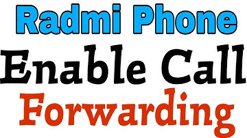 How To Activate Call Forwarding in Xiaomi Redmi Phone