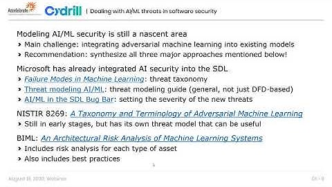 Secure Coding Webinar: How Are Machine Learning Systems Vulnerable?