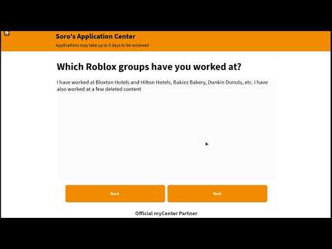 Helping Pass Roblox Soro S Application Youtube - how to get a job at dunkin donuts roblox application centre