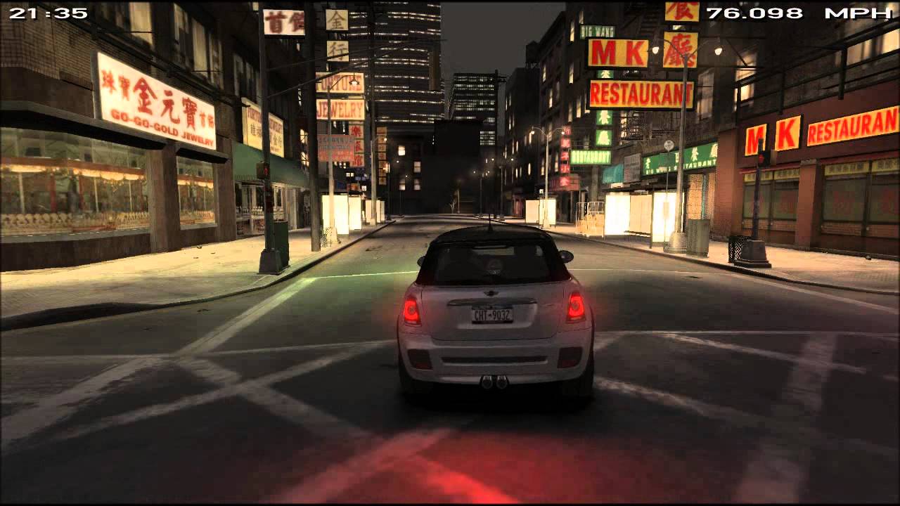 GTA IV Car Mod Review : 2009 Mini Cooper John Cooper Works - YouTube