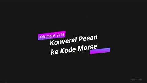 Proyek UTS Mikroprosesor & Mikrokontroler - Konversi Pesan ke Kode Morse  - Kelompok 21M