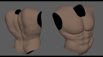 MAYA # 3D MODELING TUTORIALS # HOW TO Create Torso model  - IN EASY STEP