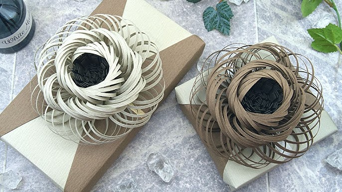 9 Cute DIY Gift Wrap Ideas » All Gifts Considered  Paper flowers diy, Paper  flowers, Cute diy gift wrap