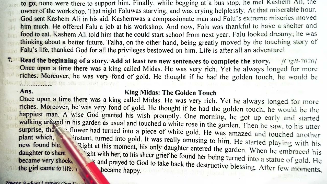 The Myth of King Midas and his Golden Touch 