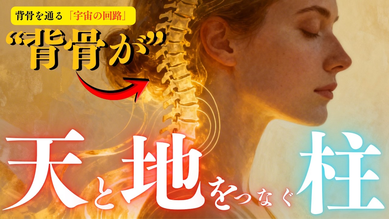 【新・統合】神は「第三の眼」じゃなく「背骨」に宿る（今すぐ全脳・全能へ）