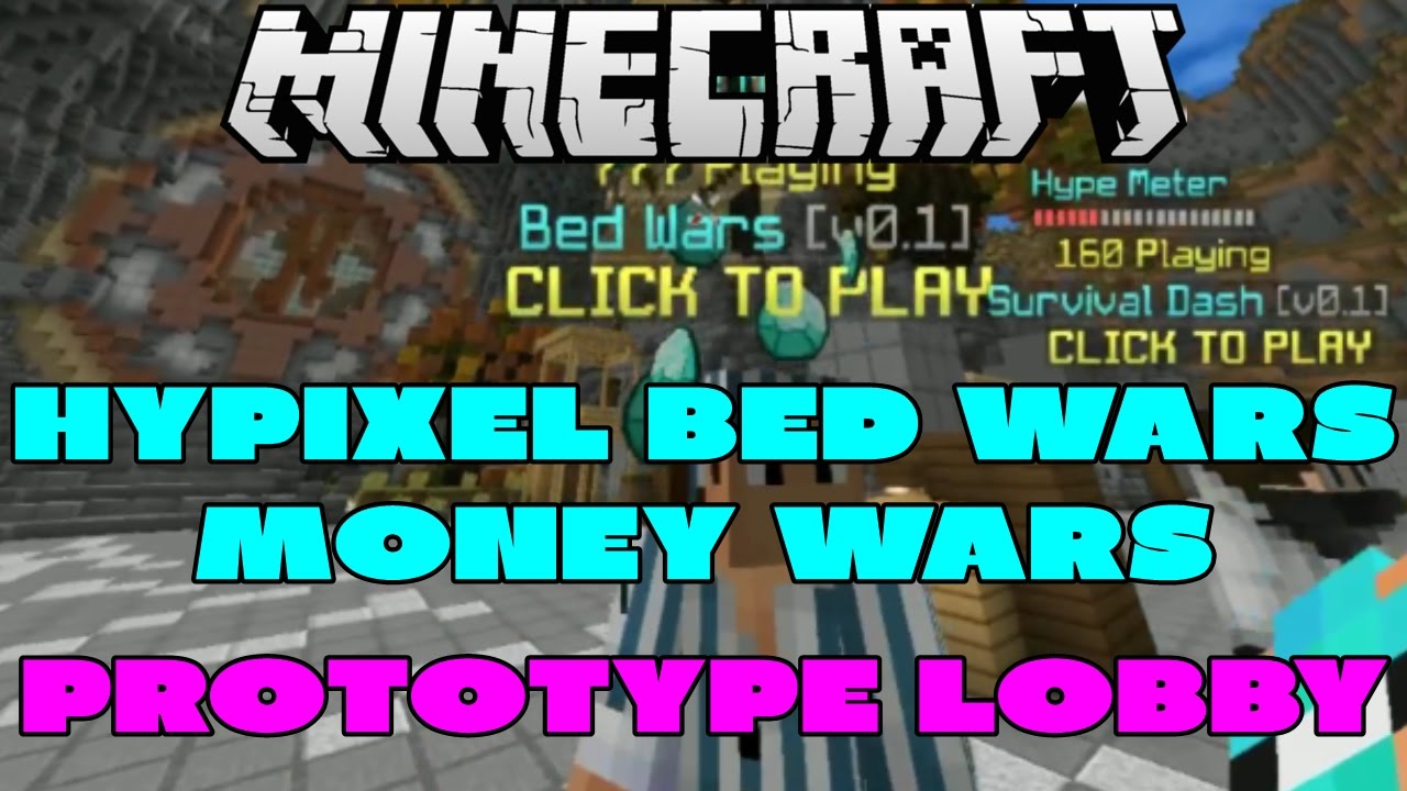 * NEW * HYPIXEL BED WARS MINI GAME | PROTOTYPE LOBBY