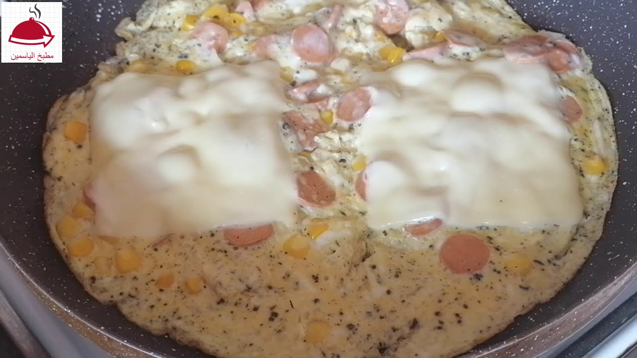 بيض بالنقانق🌭 والذره🌽🌽 لأطيب وجبه😉