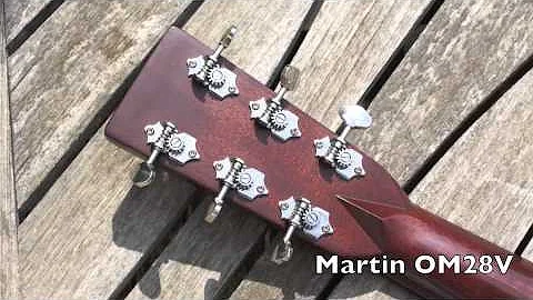 Martin OM28V versus Collings OM3