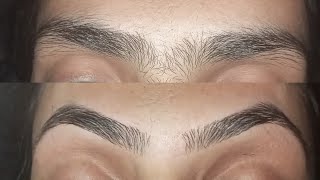eyebrows banany ka tareeka | eyebrows tutorial | eyebrows threading