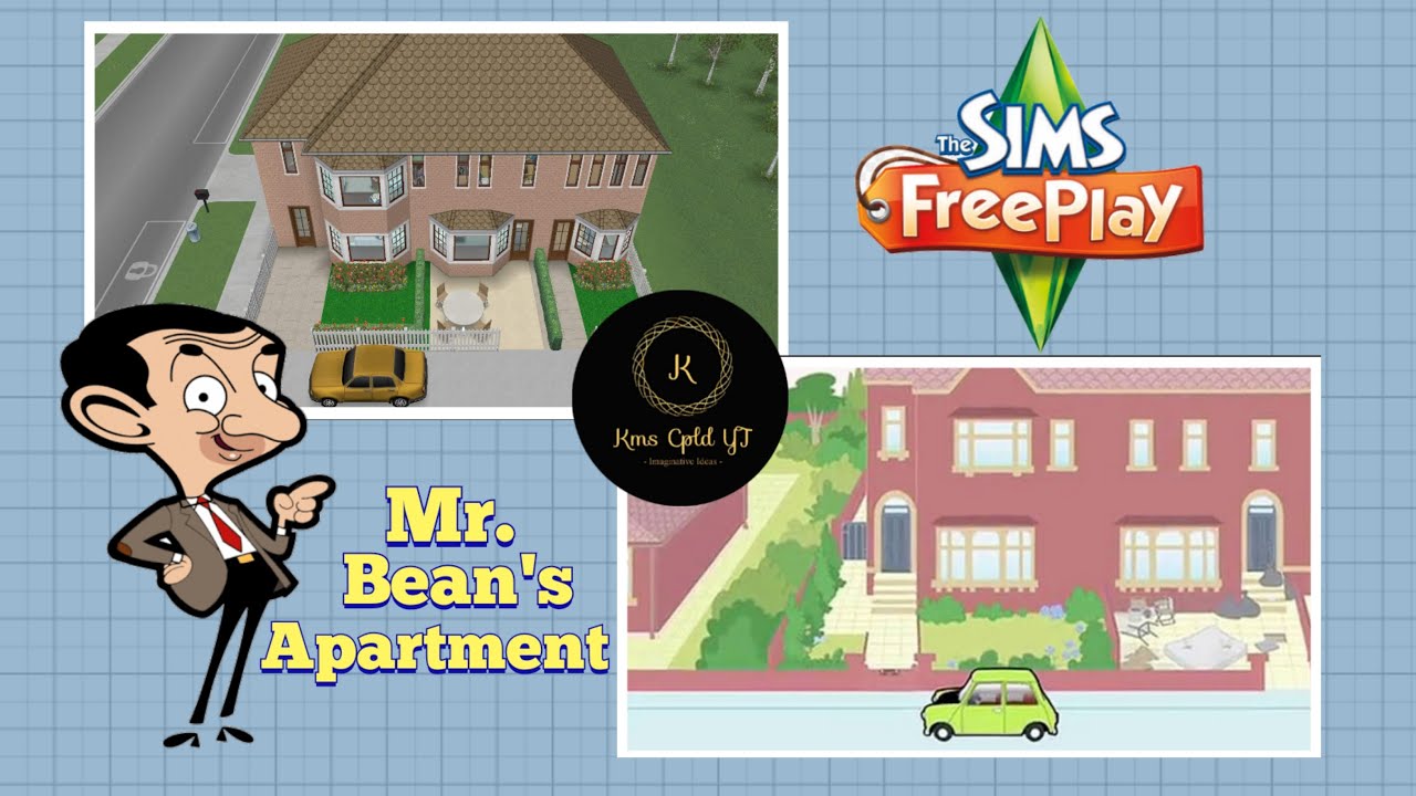 Mr. Bean's Apartment and his Neighbors. Speed build. (Exterior Design