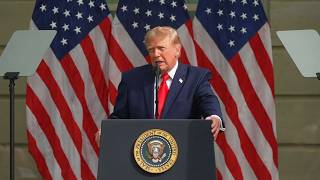 President Trump commemorates 25th anniversary of 9/11 attacks at the Pentagon