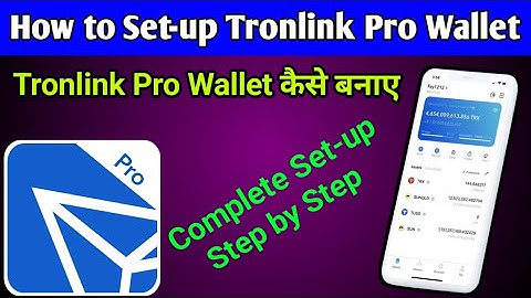 How to Create Tronlink Pro Wallet 2024 | Trc20 Wallet Complete Set-up Tronlink Pro Wallet