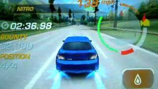 Need For Speed Hot Pursuit HVGA Android Game (Need For Speed Hot Pursuit 320x480) screenshot 1