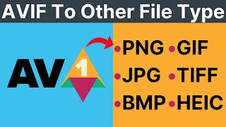 How To Convert AVIF Images To PNG, JPEG, BMP, GIF, TIFF, & HEIC Using Microsoft Paint In Windows 11