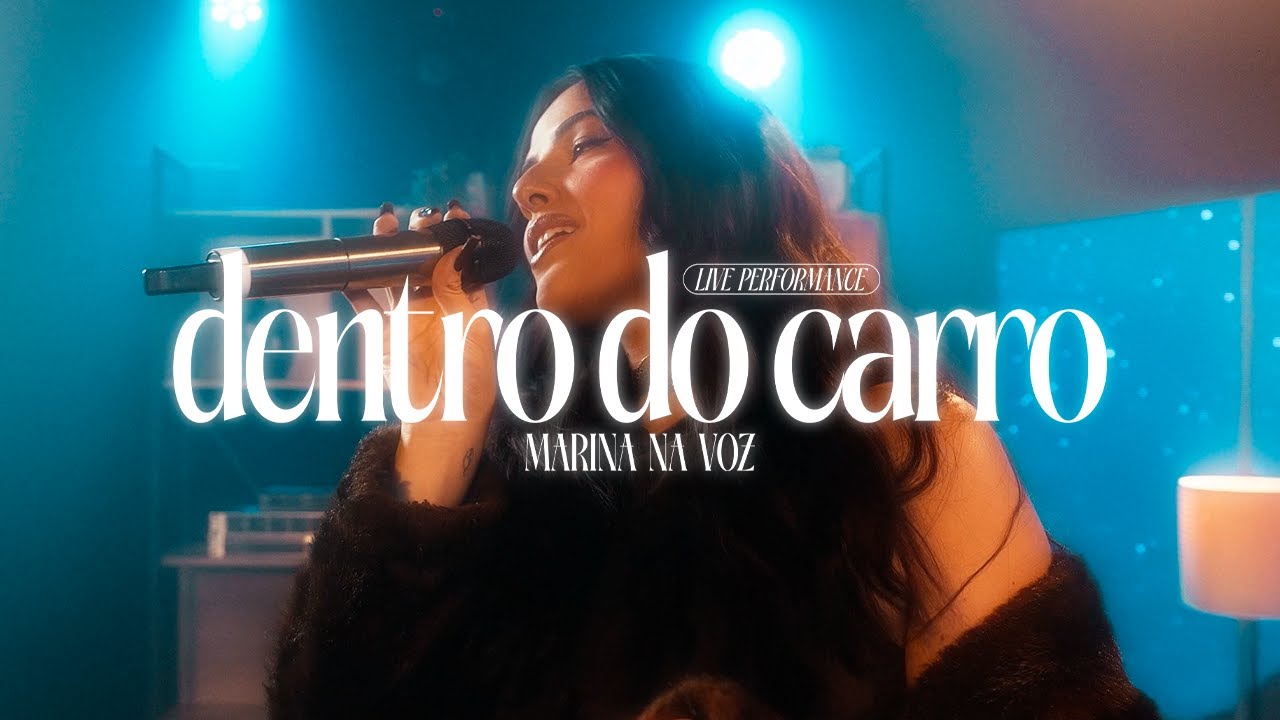 MARINA NA VOZ - dentro do carro (solo) - live