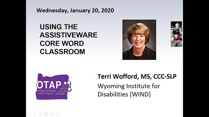 1.20.21 USING THE ASSISTIVEWARE CORE WORD CLASSROO...