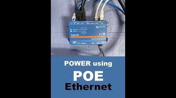 How to power the Victron Cerbo GX over POE | Power Over Ethernet