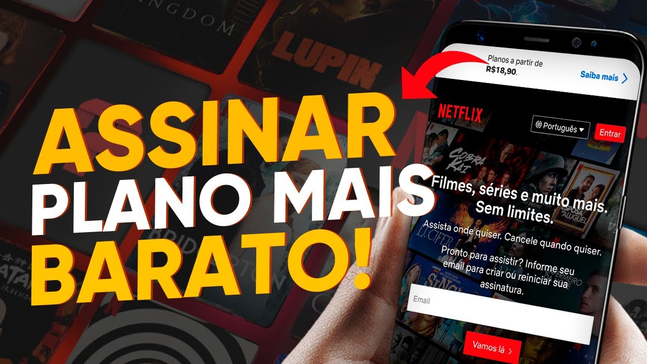 Como ASSINAR o NOVO PLANO DE 18,90 por MÊS da NETFLIX! 