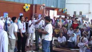 Pole Climbing Robot Competition in Robofest 2002 - UTM won 1st, 2nd and 3rd.