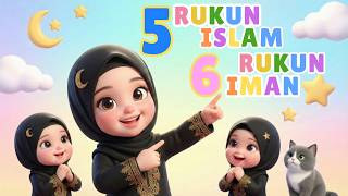 Rukun Islam • Rukun Iman • Rukun Sholat • Aku Mau Ke Mekkah • DLL | Kompilasi Lagu Anak Islami Ceria
