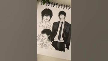 This is how I learn to draw anime with AR drawing App #anime #illustration #ardrawing #fyp