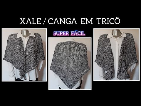 Vídeo: Como Tricotar Um Lindo Xale