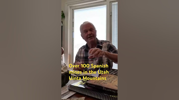 Over 100 Rich Spanish gold mines hidden in the Utah Uinta Mountains