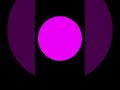 Magenta Triacontapentagon Black Background Down To Up #shorts