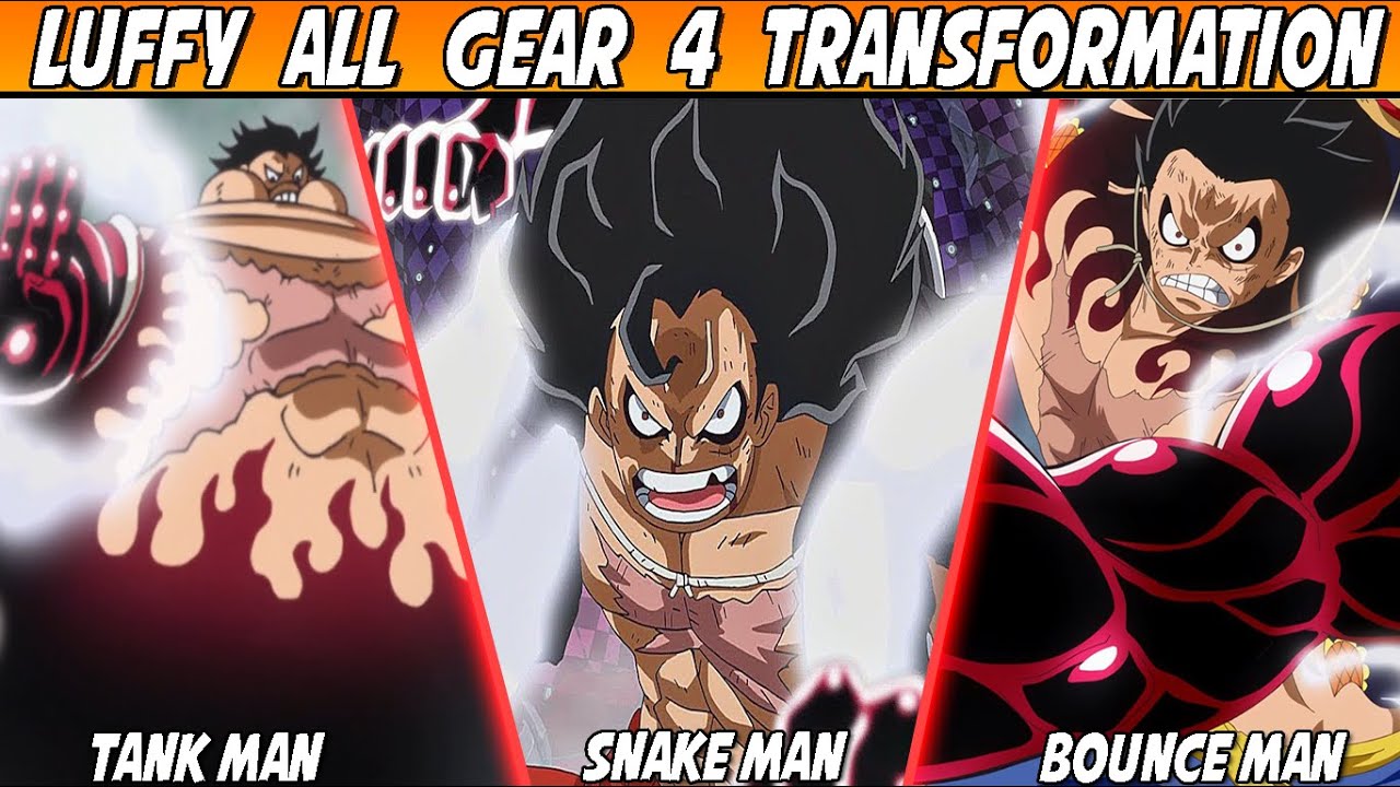 One Piece: Pirate Warriors 4 (2020) - Luffy (Gear 4 Bounceman & Snakeman  Transformations) Gameplay 