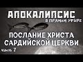 Послание Христа Сардийской Церкви. часть 7. Максим Каскун