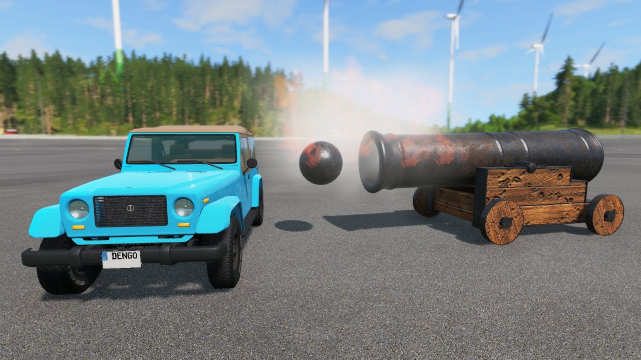 KANONEN er tilbage! // BeamNG.drive [Dansk]