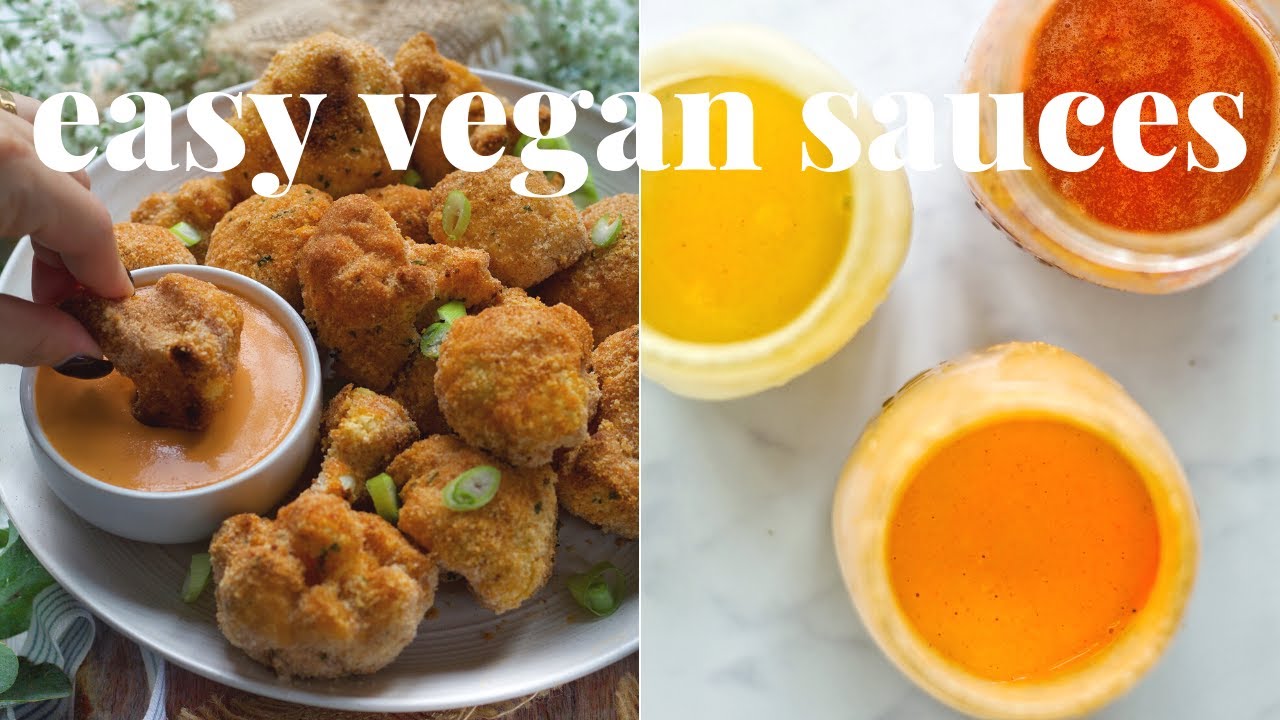 3 EASY VEGAN DRESSINGS/SAUCES [OIL AND NUT FREE] PLANTIFULLY BASED