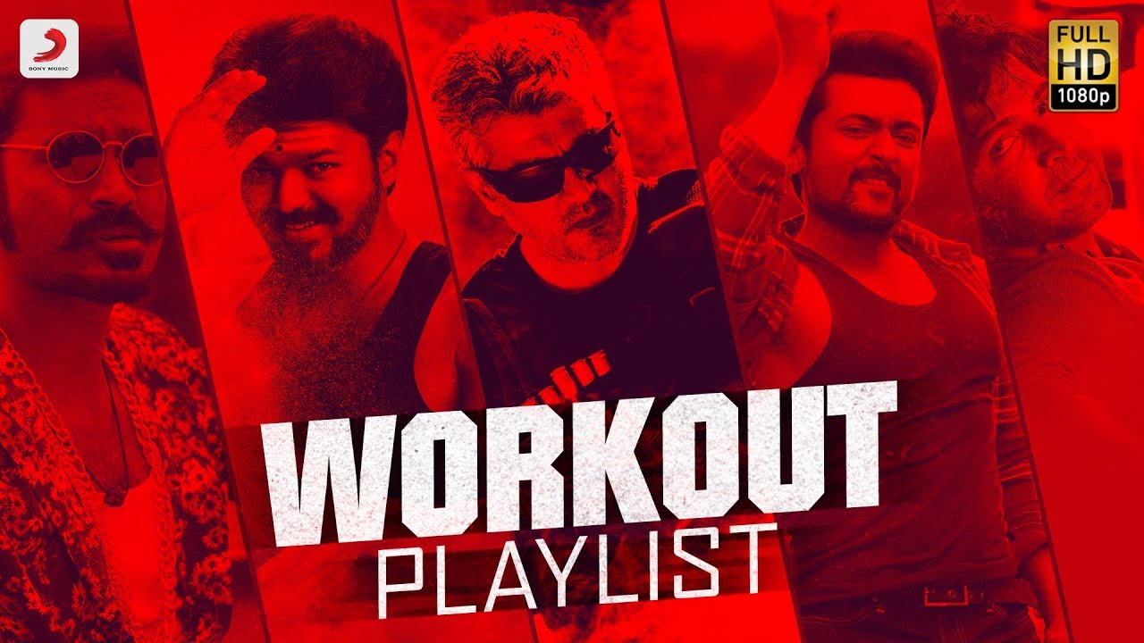 Workout Playlist Jukebox  Tamil Motivational Songs  Tamil Workout Mix  Tamil Songs 2018