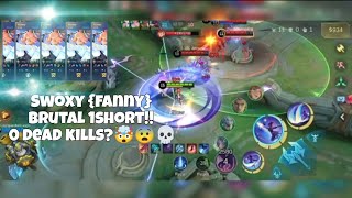 New gameplay out🤯 Swoxy{fanny} brutal Oneshort 0 dead kills?? 🤯😨💀