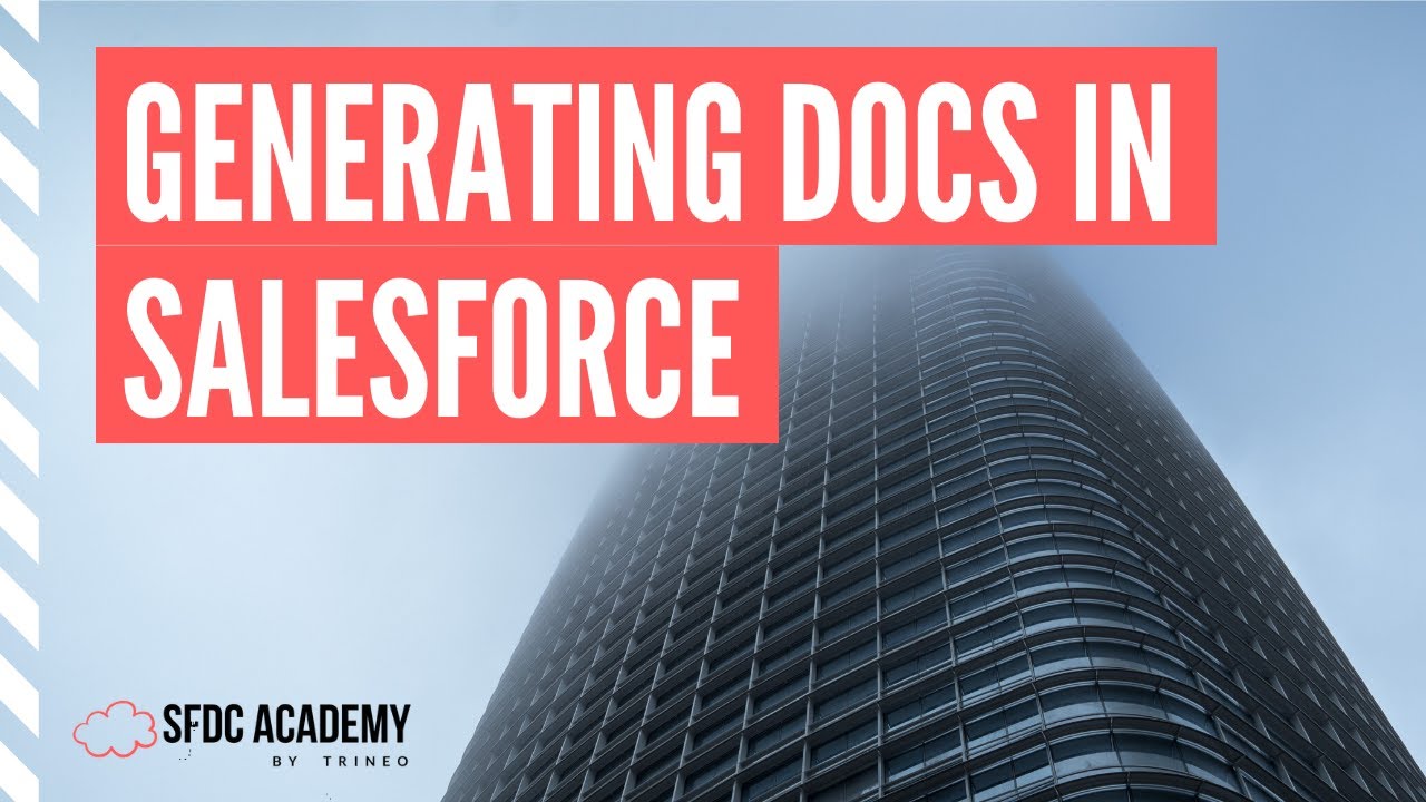 July 23, 2020 Livestream REPLAY // Generating Documents in Salesforce with Conga