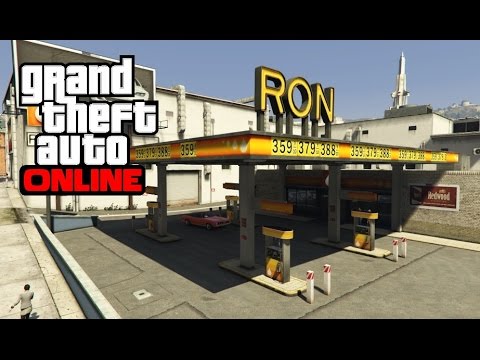 Gas Station Gta V - California southern Map