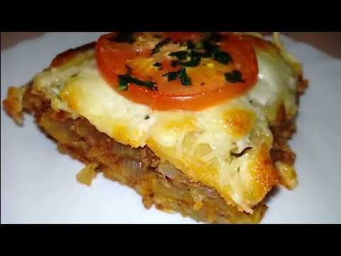 recette-repas-du-soir-simple-et-excellente-pour-faire-plaisir-aux-fans-de-gratin-et-de-bolognaise-👍😍