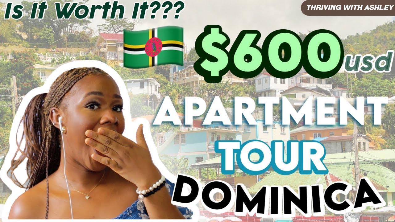 Inside a $600 FURNISHED APARTMENT IN DOMINICA|is it WORTH IT? #dominica #caribbean #apartmenttour