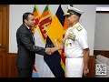 Indian navy chief meets sri lankan defence state minister